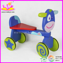 Tricycle en bois pour enfants de style nouveau 2015, tricycle à vélo pour enfants avec barre à main W16A004